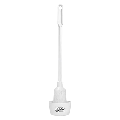 Fuller Brush Toilet Bowl Swab with Handy Holder Caddy – Toilet Swab with Soft Non-Scratch Head, Long Handle, Deep Cleaning Under Rim - size: 1 Pack with Holder Caddy
