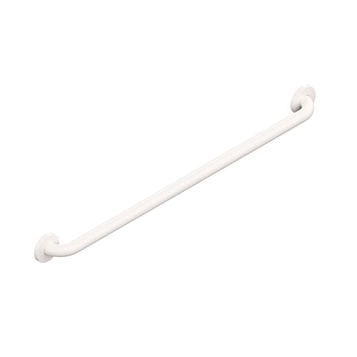 HEALTHCRAFT Easy Mount Grab Bar 36", ADA Stainless Rail - White | Concealed screws, clean install, compatible with Easy Mount Anchor - color: Powder Coat White, size: 36" Inch