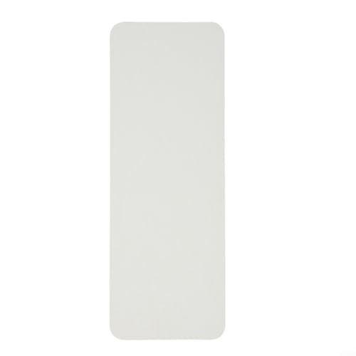 FABULETTA Diatomite Drying Mat for Kitchen and Bathroom Counters – Absorbent Stone Mat, Quick-Dry, For Easy-Clean, Non-Slip, For 8x8 cm to 30x8 cm Sizes, White(22x8cm) - size: 22x8cm