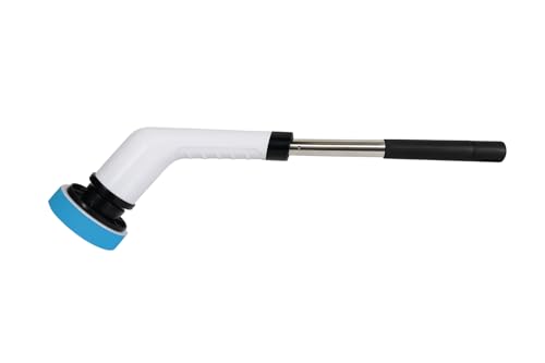 Electric Spin Scrubber, Cordless Cleaning Brush Scrubber for Home, 6 Replaceable Brush Heads-90Mins Work Time, 2 Speeds for Bathroom Shower Bathtub Glass Car