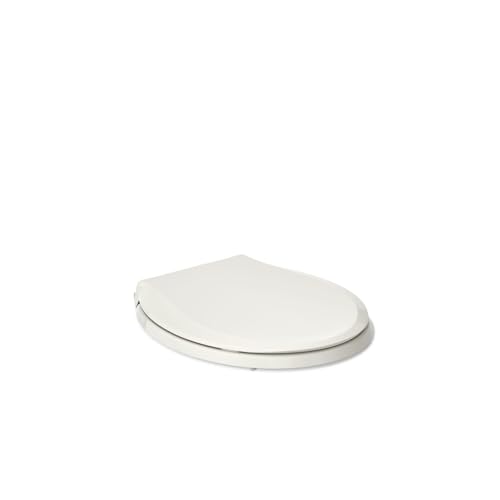 KOHLER 4639-RL-47 Cachet ReadyLatch Round Toilet Seat Soft Close, Almond - color: Almond, size: Round