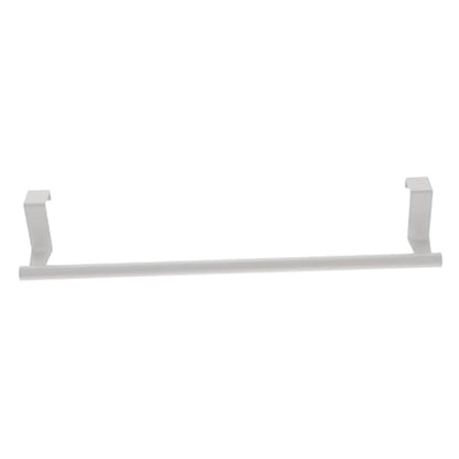 Stainless Steel Over Cabinet Towel Rack Large Kitchen Bathroom Storage Holder with Spacious Single Bar for Multiple Towels Family Use