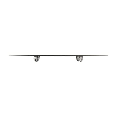 Danco 11045 Snap-in Shower Strainer & Drain Cover, Brushed Nickel (Pack of 2) - color: Brushed Nickel, size: Square [Pack of 2], style: Shower