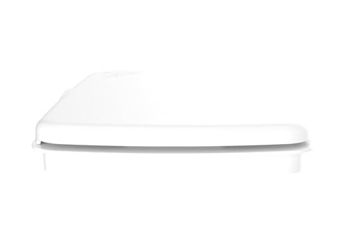 Rev-A-Shelf 32 Qt Under Sink Garbage Can Lid for Base Kitchen and Bathroom Cabinet, Replacement Plastic Trash Bin Lid Only, White, RV-32-LID-1-40 - color: White, size: 32 QT