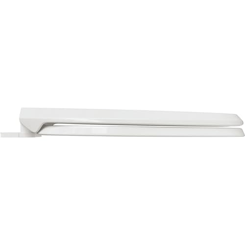 PROFLO PFTSEC2000 Elongated Closed-Front Toilet Seat with Quick Release and Easy Clean - White - size: 18.5 inches x 14 inches