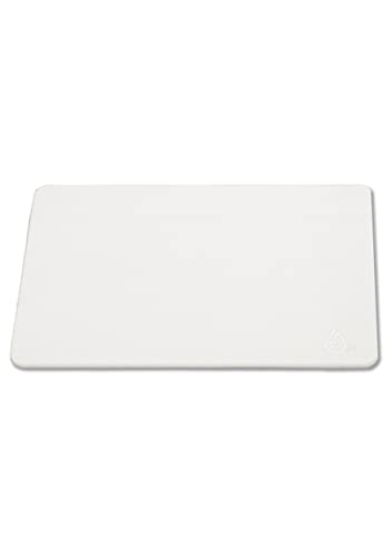 Magic Stone Ivory Stone Bath Mat, Diatomaceous Earth Shower Mat, Non-Slip Super Absorbent Quick Drying Bathroom Floor Mat, Natural, Easy to Clean (23 x 15.5 in)