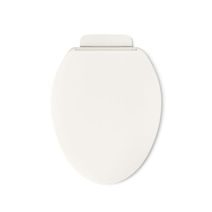KOHLER K-26801-96 Impro ReadyLatch Quiet Close Elongated Toilet Seat, Grip-Tight Bumpers, New Home Essentials, Slam Prevention, Biscuit - color: Biscuit, size: Elongated