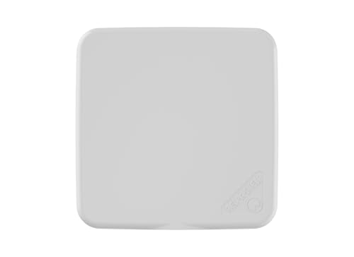 Rev-A-Shelf 27 Qt Under Sink Garbage Can Lid for Base Kitchen and Bathroom Cabinet, Replacement Plastic Trash Bin Lid Only, White, RV-1024-LID-1 - color: White, size: 27 QT