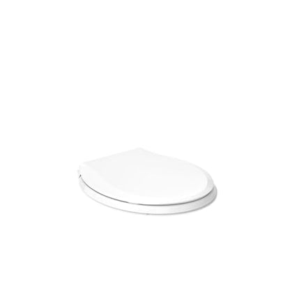 KOHLER 4639-RL-0 Cachet ReadyLatch Round Toilet Seat Soft Close, White - color: White, size: Round