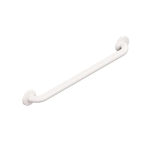 HEALTHCRAFT Easy Mount Grab Bar 24", ADA Stainless Rail - White | Concealed screws, clean install, compatible with Easy Mount Anchor - color: Powder Coat White, size: 24" Inch