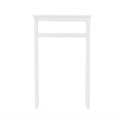Alaterre Furniture Derby Over-the-Toilet Storage Shelf, White, 27”x8”x44” - size: 44-Inch Tall