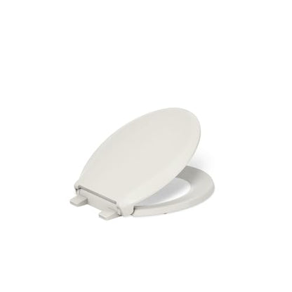 KOHLER 4639-RL-47 Cachet ReadyLatch Round Toilet Seat Soft Close, Almond - color: Almond, size: Round