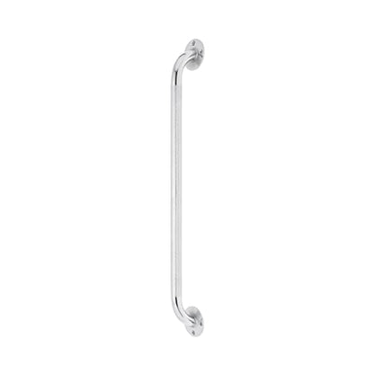 Medline Knurled Chrome 24” Grab Bar for Shower & Bathtub, Independence & Ease of Movement — for Elderly, Handicapped or Seniors, 300 lb. Capacity, 1 Bar - size: 24"