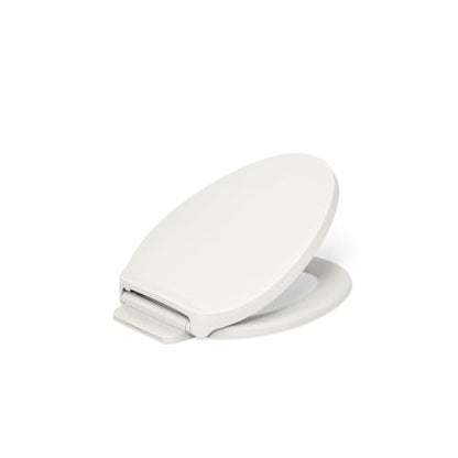 Kohler K-28004-96 Drift ReadyLatch Quiet Close Elongated Toilet Seat, Biscuit - color: Biscuit, size: L 15.0 x W 3.75 x H 21.12 (in.)