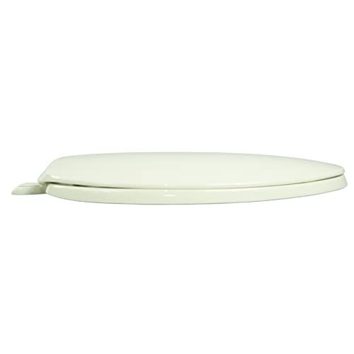 Centoco Elongated Toilet Seat, Residential, HD Hinge, 600-416, Biscuit | Scratch-Resistant Plastic Finish, Fits Kohler/American Standard/TOTO, Heavy Duty Hinge, Made in the USA - color: Biscuit, size: Elongated, style: Closed Front / Made in the USA