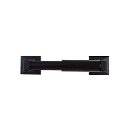 Design House Millbridge Toilet Paper Holder, Matte Black | Wall Mount, Classic, Zinc, Hardware, 544569