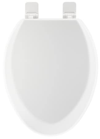 PROFLO PFTSWSC2000 Elongated Closed-Front Toilet Seat with Soft Close and Easy Clean - White