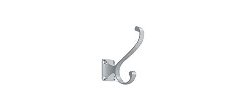Heavy Duty, Coat and HAT Hook Satin Chrome - color: Chrome