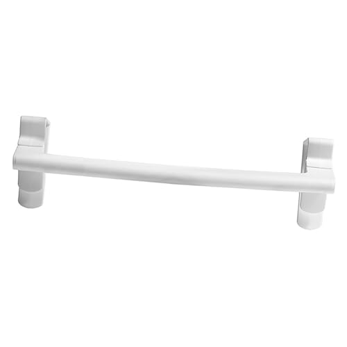 Yosoo No Drill Bath Towel Rack Bathroom Towel Holder Wall Mounted Bar for Kitchen Bathroom with Heavy Duty PP Material Space Saving Design