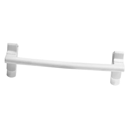 Yosoo No Drill Bath Towel Rack Bathroom Towel Holder Wall Mounted Bar for Kitchen Bathroom with Heavy Duty PP Material Space Saving Design