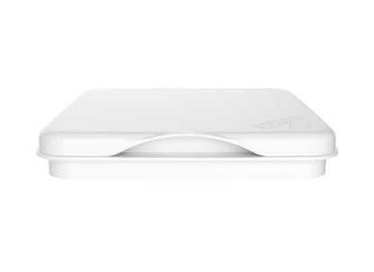 Rev-A-Shelf 27 Qt Under Sink Garbage Can Lid for Base Kitchen and Bathroom Cabinet, Replacement Plastic Trash Bin Lid Only, White, RV-1024-LID-1 - color: White, size: 27 QT
