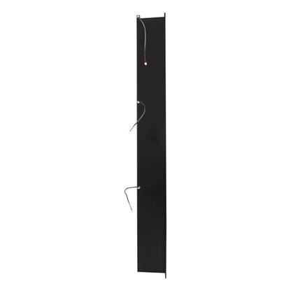 Stainless Steel Shower Niche with LED Light,12*36in Matte Black No Tile Needed Wall Vertical Niche,3-Tier Recessed Shower Shelf for Bathroom Storage Over Mount Installation (12*36in LED) - size: 12*36in LED