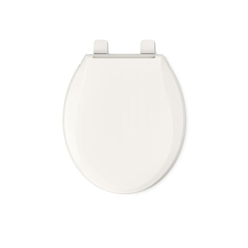 KOHLER 4639-RL-96 Cachet ReadyLatch Round Toilet Seat Soft Close, Biscuit - color: Biscuit, size: Round