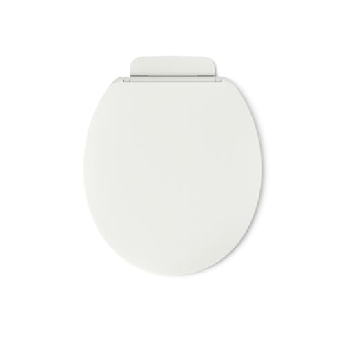 KOHLER K-26802-NY Impro ReadyLatch Quiet Close Round Toilet Seat, Soft Close Lid, Compatible with Round Toilets, Dune (Pack of 2) - color: Dune, size: Round (Pack of 2)