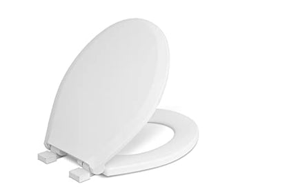 Centoco Round Toilet Seat, Lift & Clean, Slow Close, USA, White | Lift Off, Closed Front, Cover, Plastic, Made in the USA, 3700SCLC-001 - color: White, size: Round, style: Lift and Clean and Slow Close