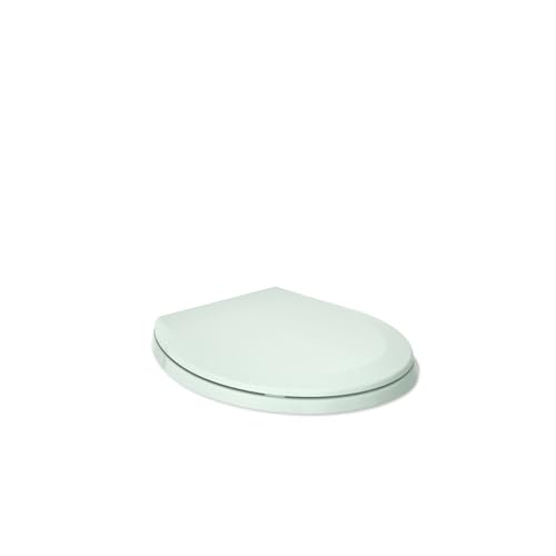 Kohler K-4662 Lustra Q2 Round Closed-Front Toilet Seat with Quick-Release and Qu, Seafoam Green