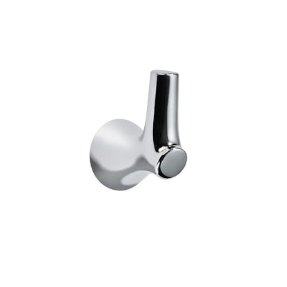 AVICCI 5 Pack Towel Hooks Polished Chrome Coat Hooks, Zinc Alloy Heavy Duty Bathroom Hooks Wall Mounted for Robes & Towels Hand Towel Hook Holder Kitchen, Bathroom Accessories - color: Polished Chrome