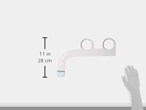 Brondell Bidet - Thinline SimpleSpa SS-150 Fresh Water Spray Non-Electric Bidet Toilet Attachment in White with Self Cleaning Nozzle and SafeCore Internal Valve - color: x