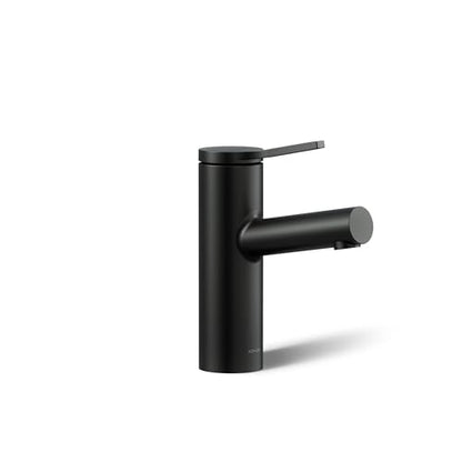 KOHLER K-35048-4N-BL Elate® Single-Handle Bathroom Sink Faucet, Single-Handle Bathroom Sink Faucets, 0.5 GPM, Matte Black - color: Matte Black, size: 0.5 GPM