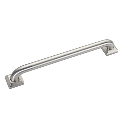 joyrain 500lb Capacity Stainless Steel Grab Bar - Heavy Duty Bathroom Safety Rail for Elderly, Anti-Slip Shower Handle, ADA Compliant (Peened, 12 inch) - color: Peened, size: 12 Inch