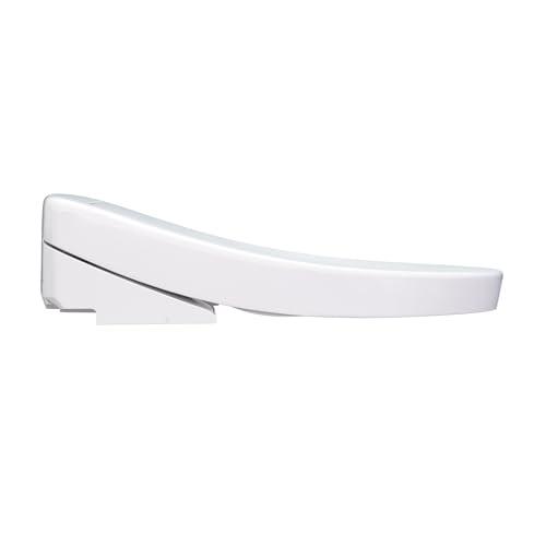 TOTO® WASHLET® S5 Electronic Bidet Toilet Seat with Instantaneous Water Heating, PREMIST and EWATER+ Wand Cleaning, Elongated, Cotton White - SW3446#01 - color: Cotton White, size: Elongated