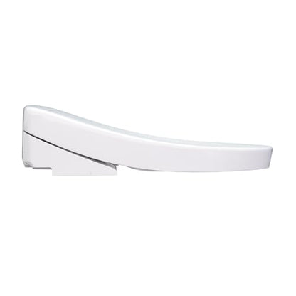 TOTO® WASHLET® S5 Electronic Bidet Toilet Seat with Instantaneous Water Heating, PREMIST and EWATER+ Wand Cleaning, Elongated, Cotton White - SW3446#01 - color: Cotton White, size: Elongated