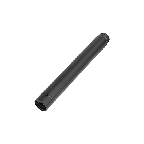 Shower Head Extension Arm, Shower Extender Water Outlet- Lowers Existing, Shower Pipe Extension for Bathroom, Made of Solid Metal Stainless Steel(6 Inch, Matte Black) - color: Matte Black, style: 6 Inch
