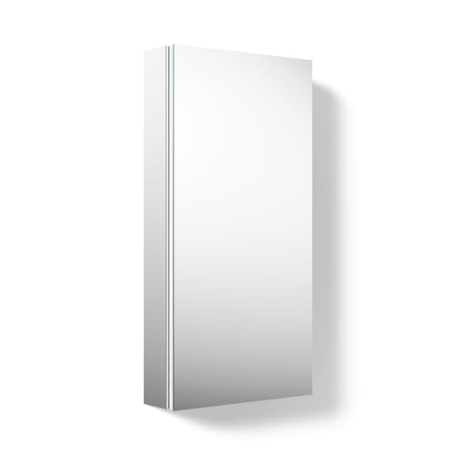 Kohler Verdera 15 in. W x 30 in. H Recessed Medicine Cabinet in Anodized Aluminum - size: 15" W x 30" H, style: Standard
