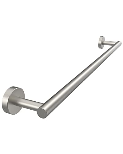 RARXTR 24 Inch Brushed Towel Bar Towel Rack for Bathroom Kitchen Hand Towel Holder Dish Cloths Hanger SUS304 Stainless Steel RUSTPROOF Wall Mount (Brushed Grey) - color: Brushed Grey, size: 22 inch(Center to Center)
