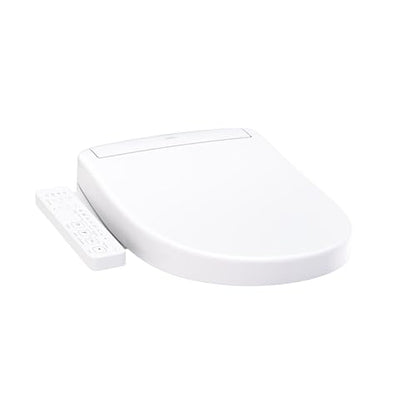 TOTO® WASHLET® S2 Electronic Bidet Toilet Seat with Instantaneous Water Heating, PREMIST and EWATER+ Wand Cleaning, Round, Cotton White - SW3345#01 - color: Cotton White, size: Round