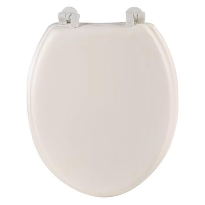 Round Soft Close Toilet Seat Comfortable Potty Seat Toilet Soft Lid Quick-Release Bathroom Replacement Cover Seats for Bathroom Seats Standard Toilets
