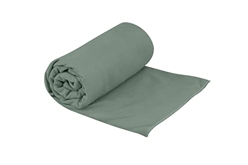 Sea to Summit Drylite Towel, Lightweight Camping and Travel Towel - color: Sage Green, size: Large