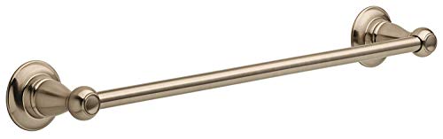 Delta Faucet Porter 18 inch Towel Bar, SpotShield Brushed Nickel , Bathroom Accessories, PTR18-BN - style: 18 inch Towel Bar