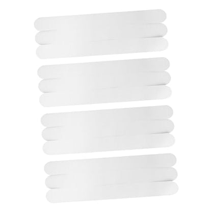 Anti-Slip Tape Waterproof Adhesive Safety Strips 12-Piece Set for Bathtubs Showers and Stairs 2cm Width for Bathroom and Home Use - size: 12 pcs