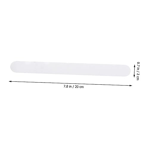 VOSAREA 24pcs Slip Stickers for Bath Safety Transparent Non Slip Strips Adhesive for Bathtubs Showers Stairs and Floors Grip - size: 24 pcs