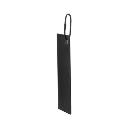 blomus FLIT Silicone Shower Squeegee Cleaning Tool - Black - color: Black