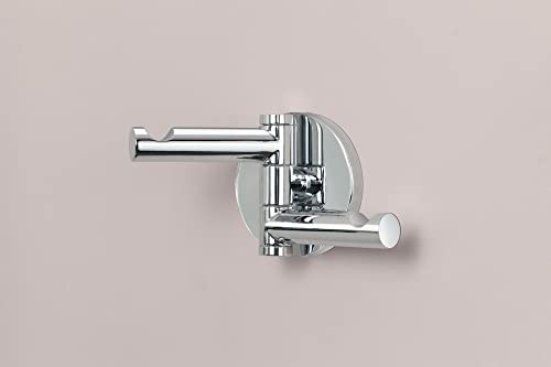 Moen YB0402CH Align Modern Double Swivel Robe Hook, Chrome - color: Chrome
