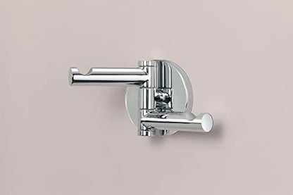 Moen YB0402CH Align Modern Double Swivel Robe Hook, Chrome - color: Chrome