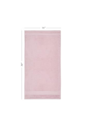 Ozdilek 6-Piece Bath Towel Set, 2 Bath, 2 Hand, 2 Wash100% Cotton Turkish Towels, 2 Bath Towels (30x60/550 GSM), 2 Hand Towels (16x30/575 GSM), 2 Washcloths (13x13/600 GSM) Towel Set (Mauve Pink) - color: Mauve