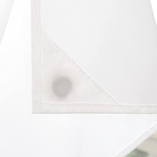 River Dream Black Waffle Weave Shower Curtain with Snap-in Liner,Cotton Blend Fabric Heavy Duty,No Hooks Needed Shower Curtain for Bathroom,Hotel Quality Shower Curtain Set,71 x 74 inches - color: Black, size: 71"W x 74"L (Pack of 1)